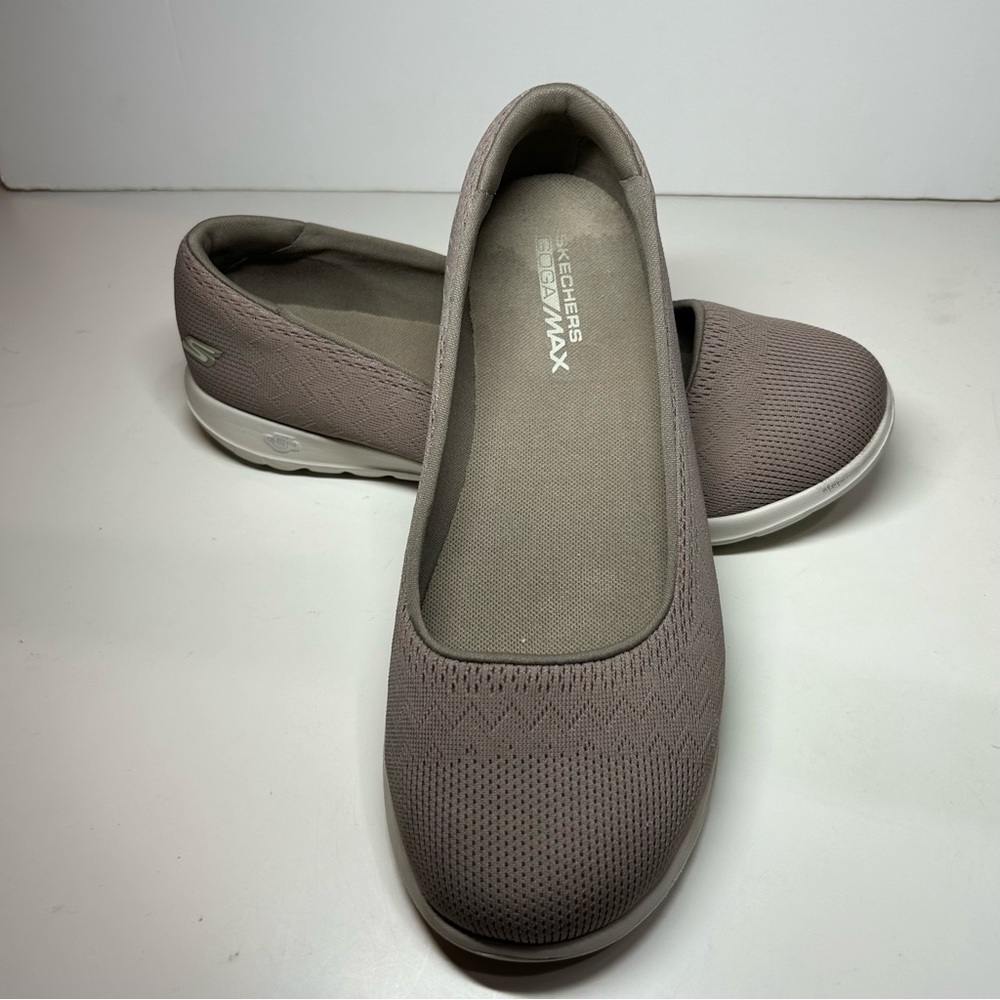 Skechers GOwalk Lite Washable Knit Skimmers Slip-on Comfort shoes Lavender Size9